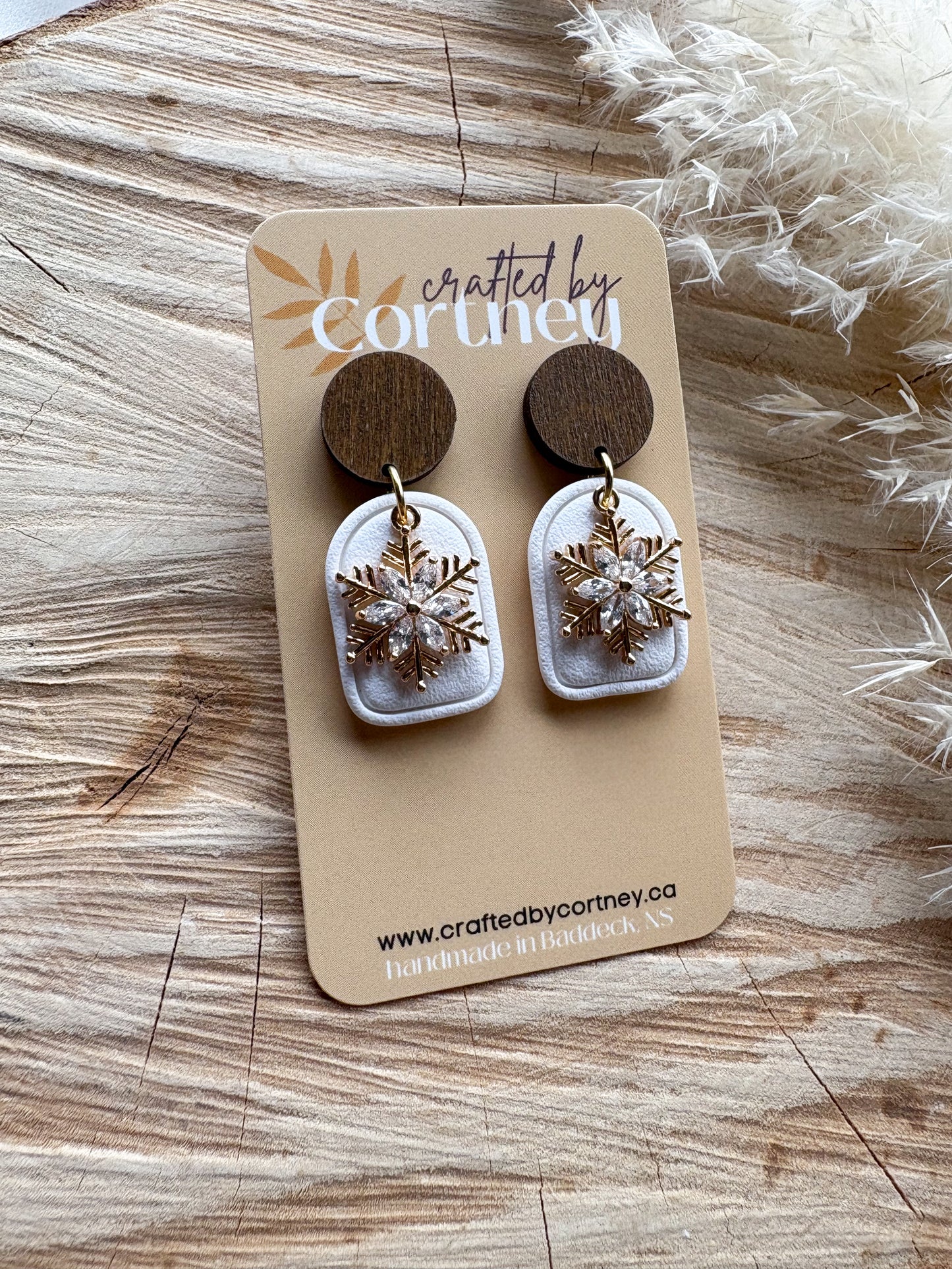 Snowflake + Walnut Drops