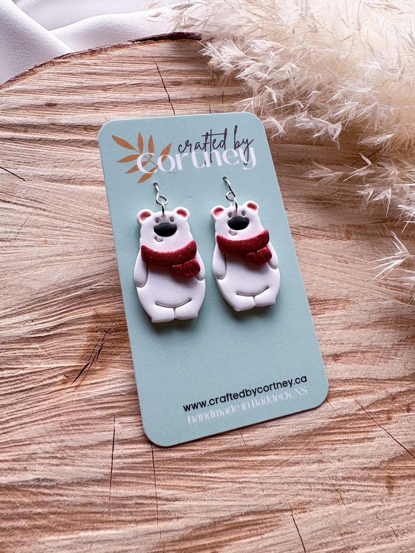 Polar Bear Dangles
