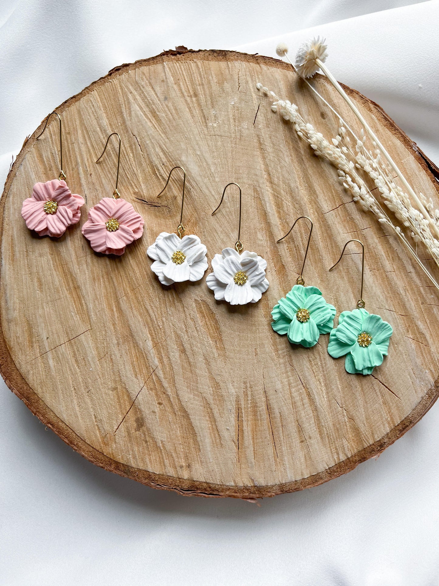Textured Flower drops