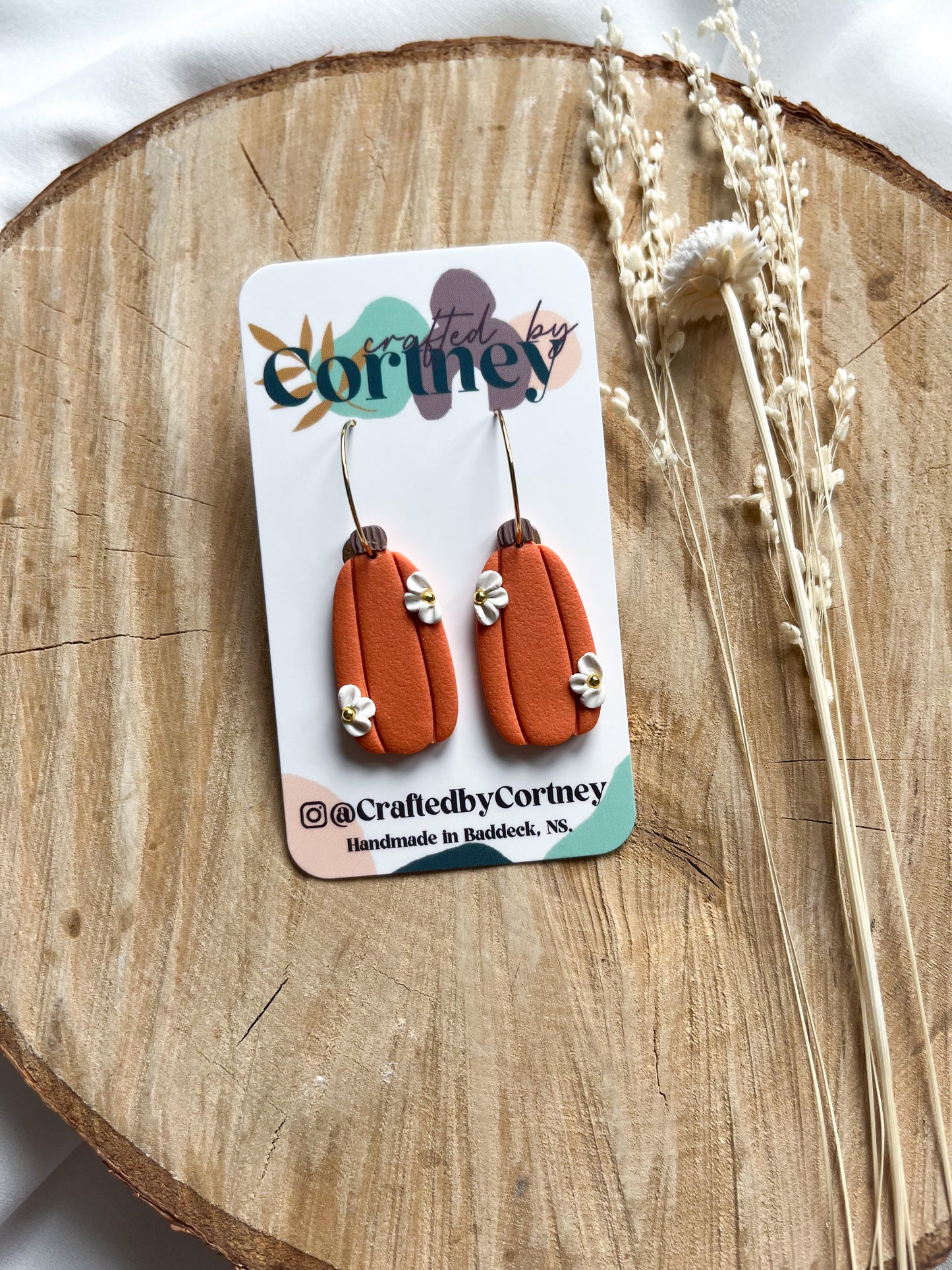 Long Floral Pumpkins