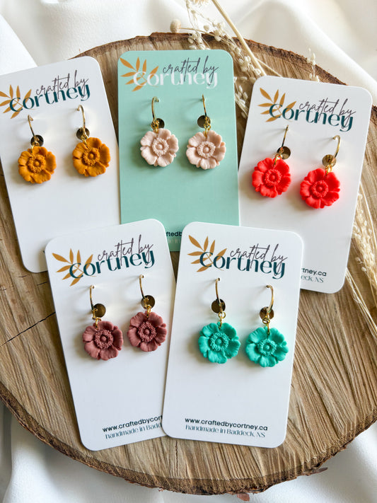 Peony Dangles - Small