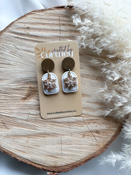 Snowflake + Walnut Drops