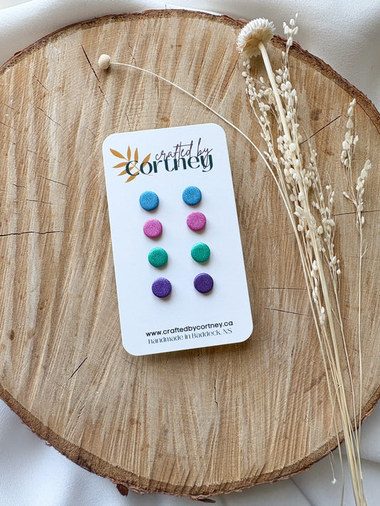 Mini Shimmer Stud Pack