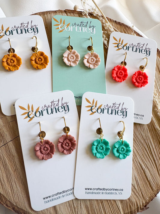 Peony Dangles - Small