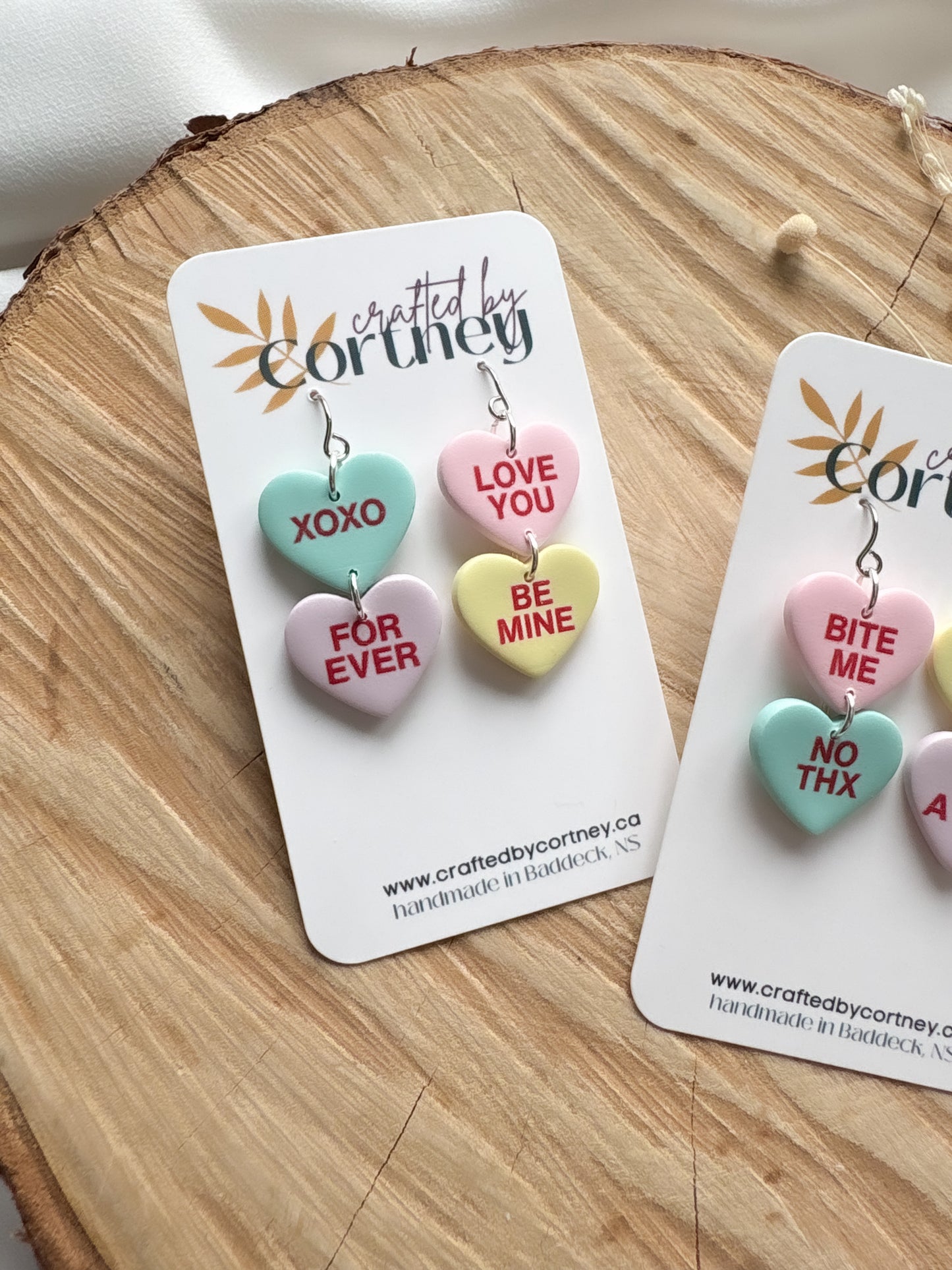 Love & Anti-love Heart Dangles