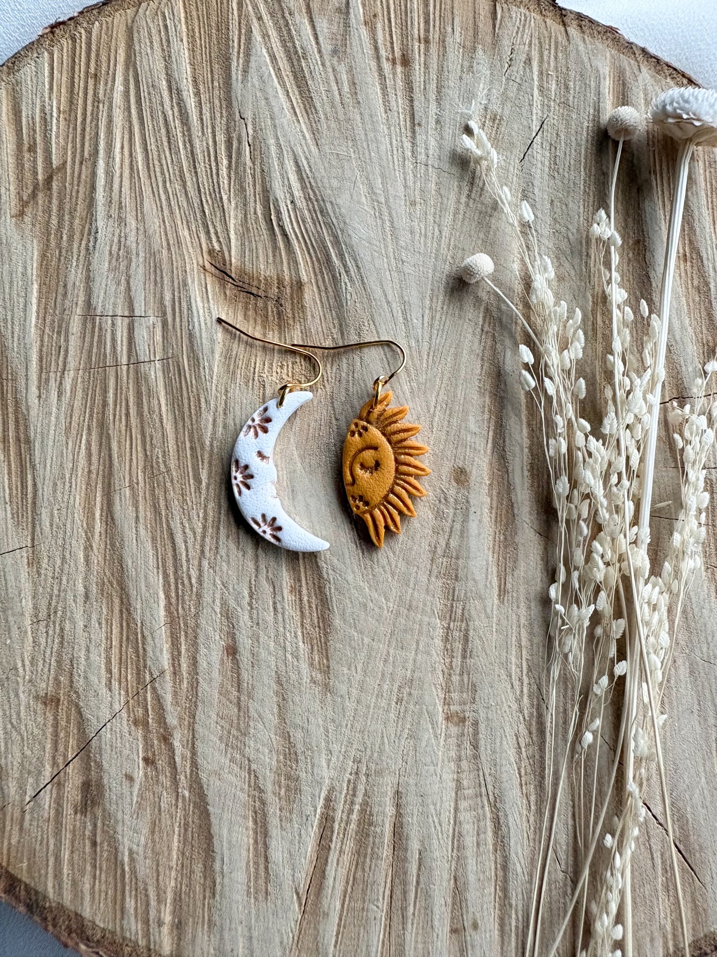 Sun & Moon Dangles