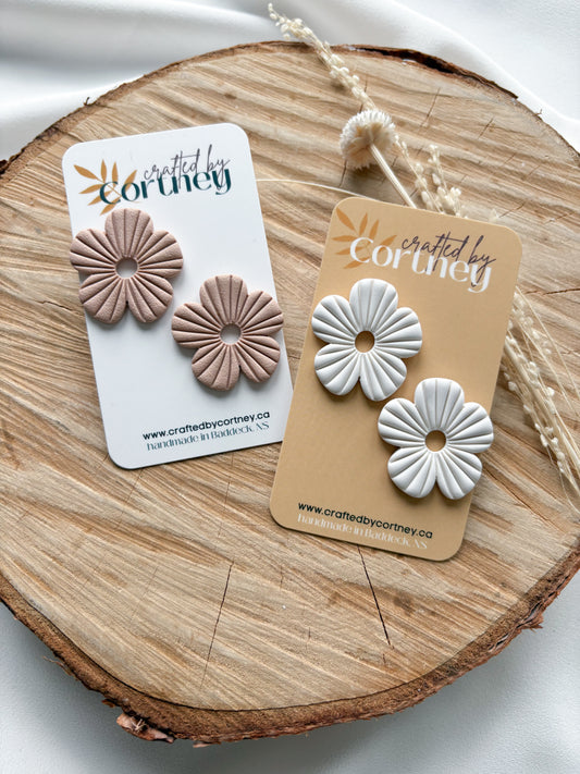 Flower Statement Studs