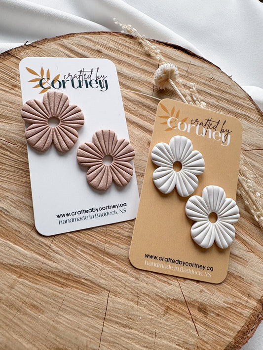 Flower Statement Studs