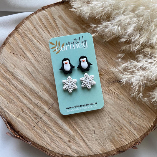 Penguin / Snowflake duo