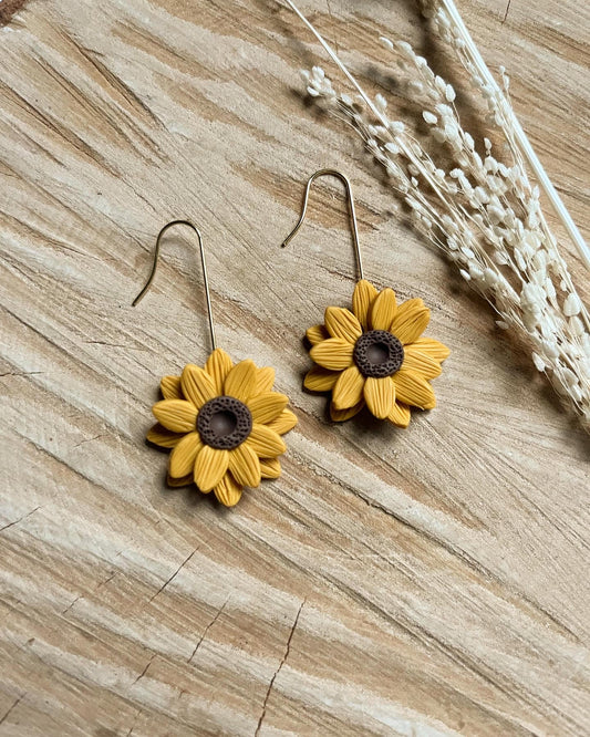 Textured Sunflower drops